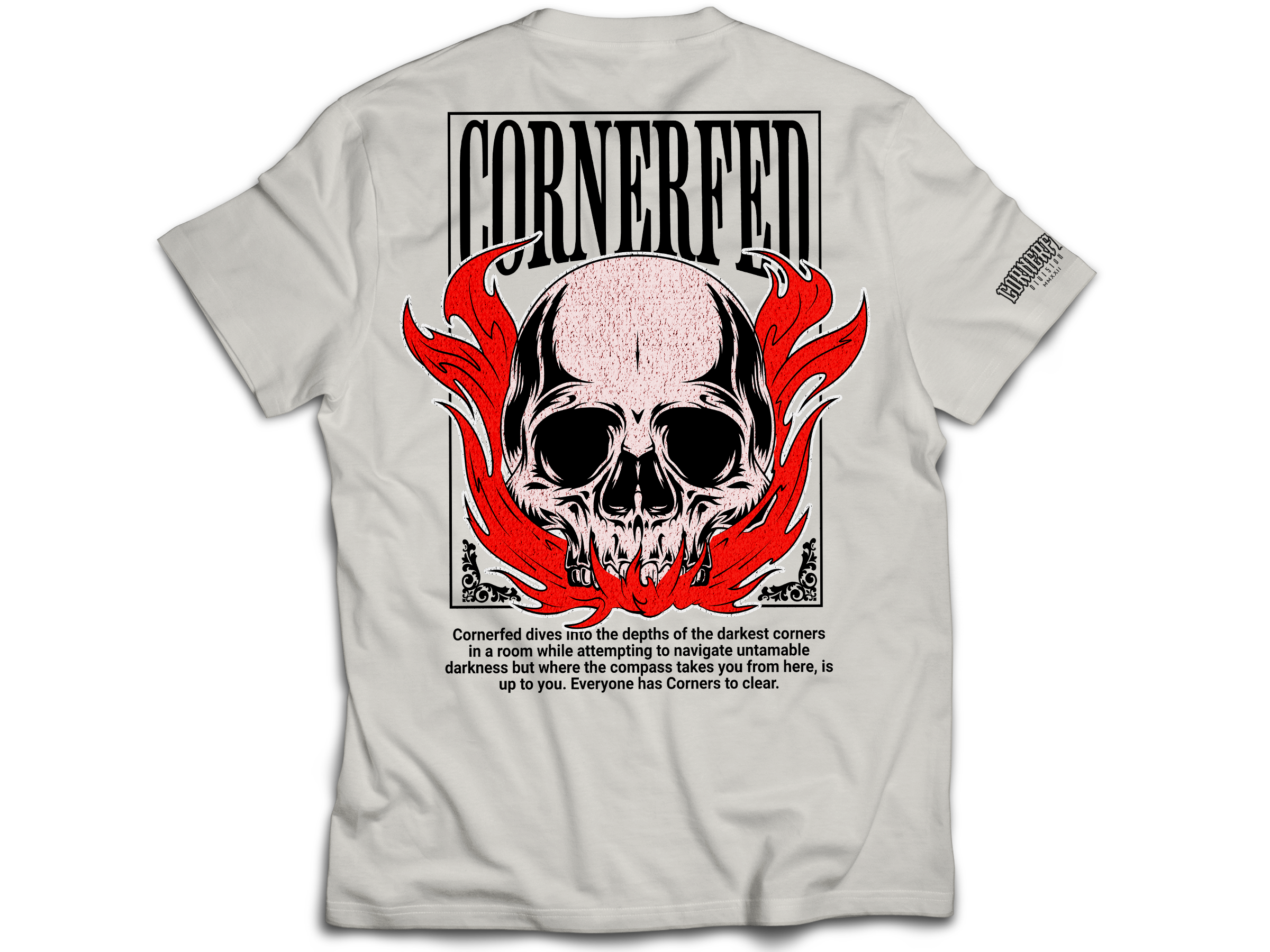 "Flame in Darkness" Graphic Tee image 0