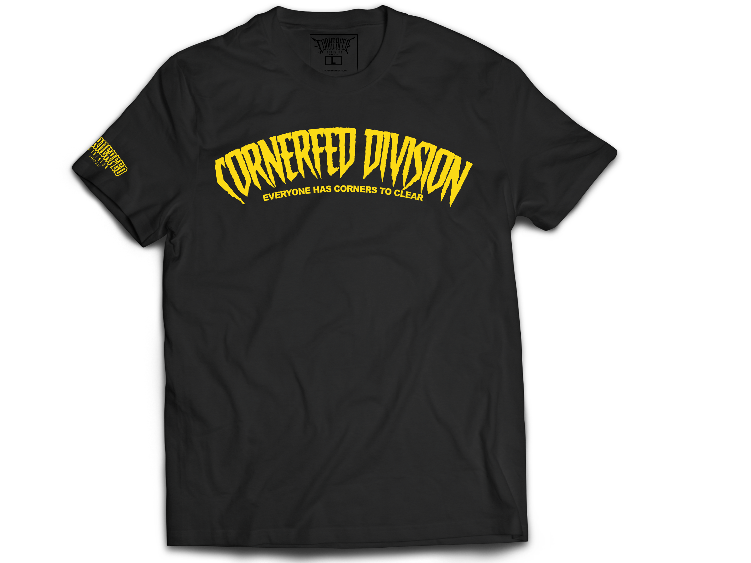 Clear Your Corners - Graphic Tee image 1