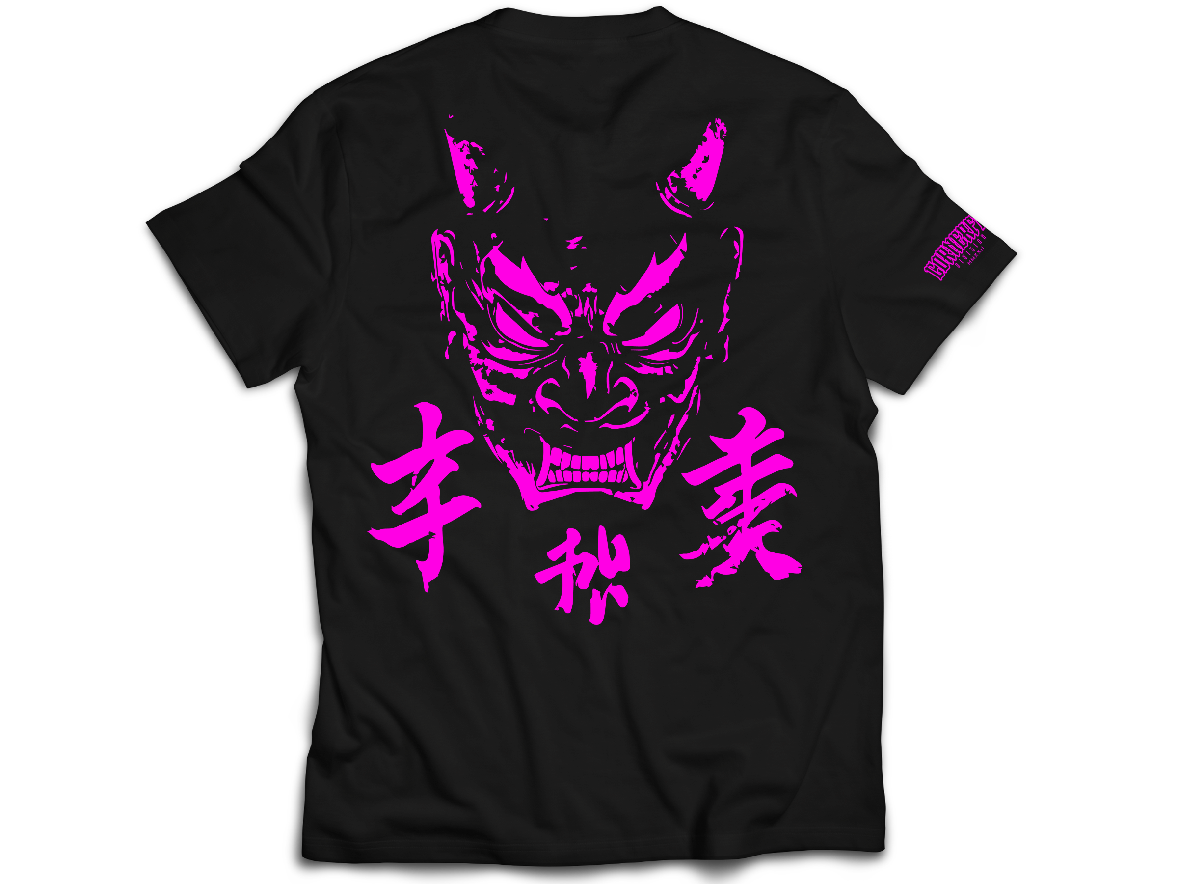 Oni Mask Graphic Tee image 3