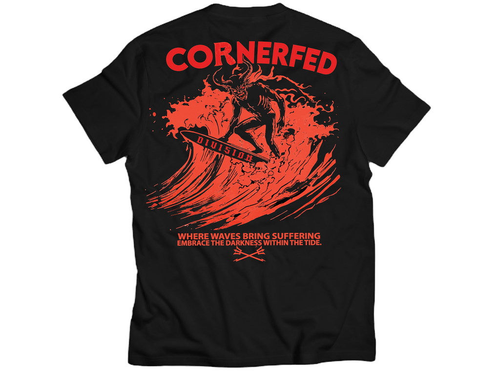 Darkness within the tide "Back" Graphic Tee image 0
