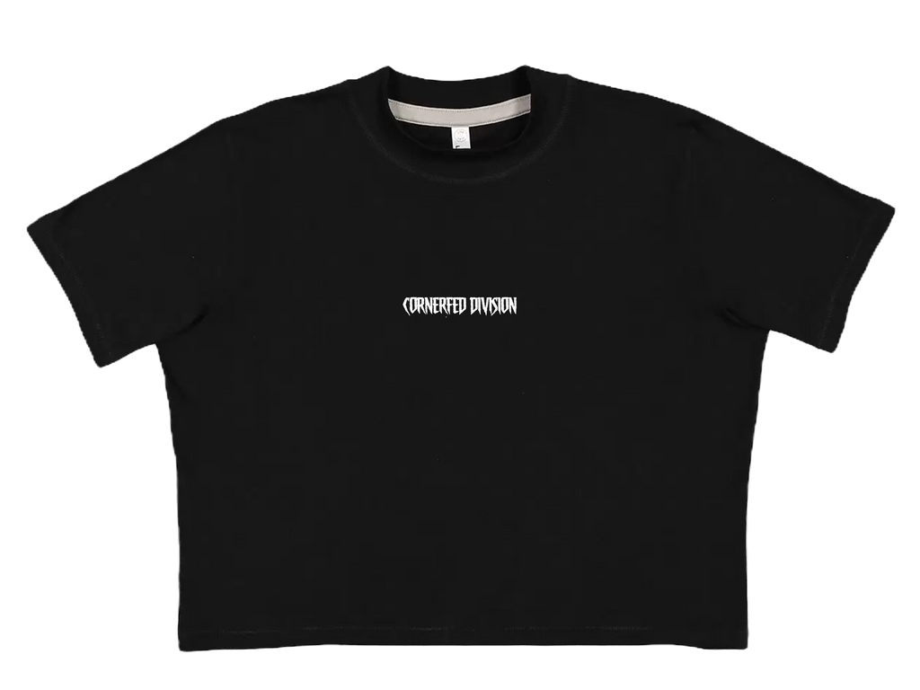 "Shadow Text" - Women's Crop image 1