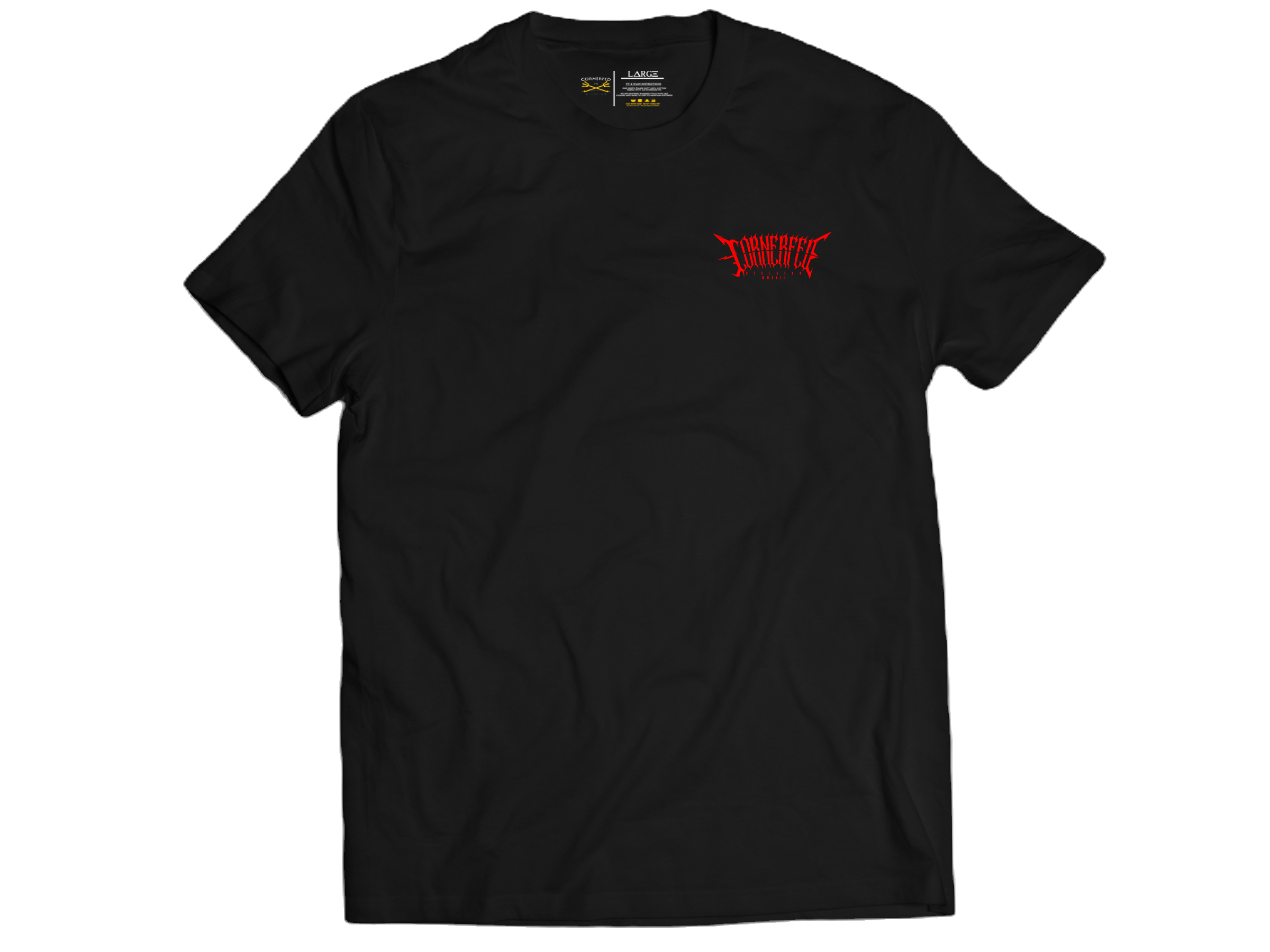 Darkness within the tide "Back" Graphic Tee image 1
